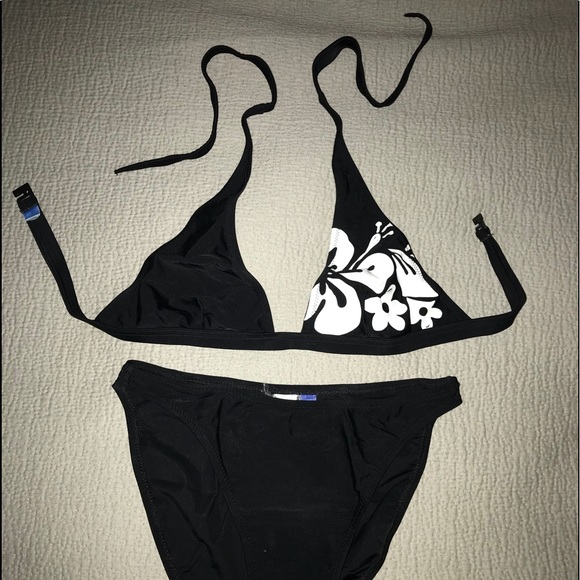 La Redoute Swim French Cut Bikini With Tropical Floral Detail